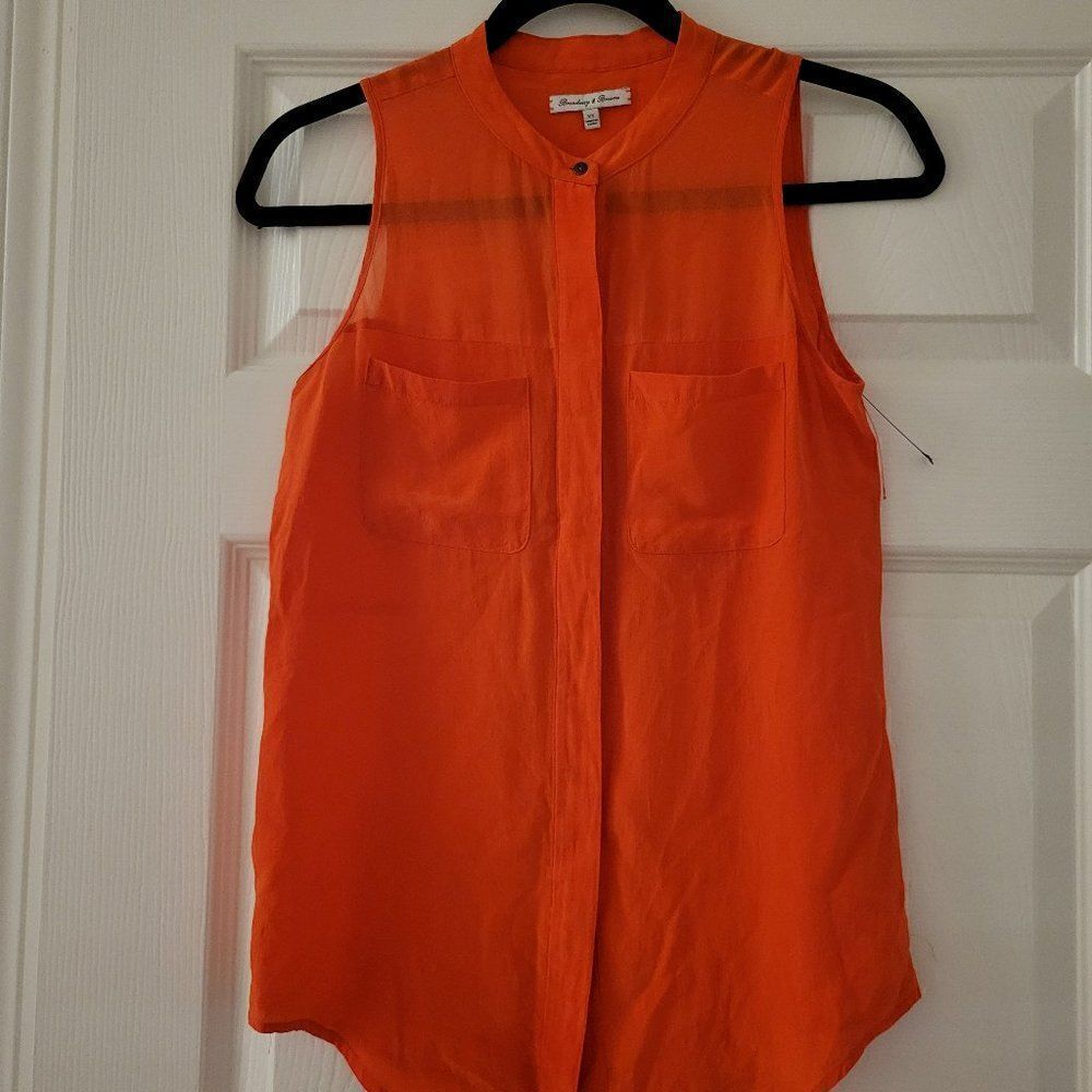 ‎MADEWELL Broadway & Broome 100% Silk Blouse. Madewell
